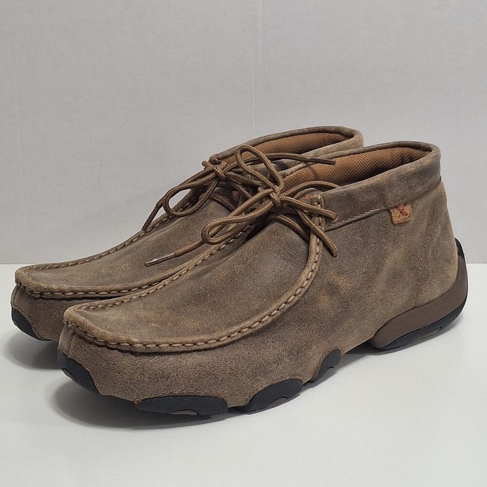 Twisted X Men's Original Chukka Driving Mocs, model MDM0003 Blend 85 Size 10.5